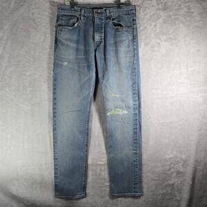 Levi’s Made & Crafted in Japan 502 Taper 32x32 Men’s Distressed Jeans 32" Inseam